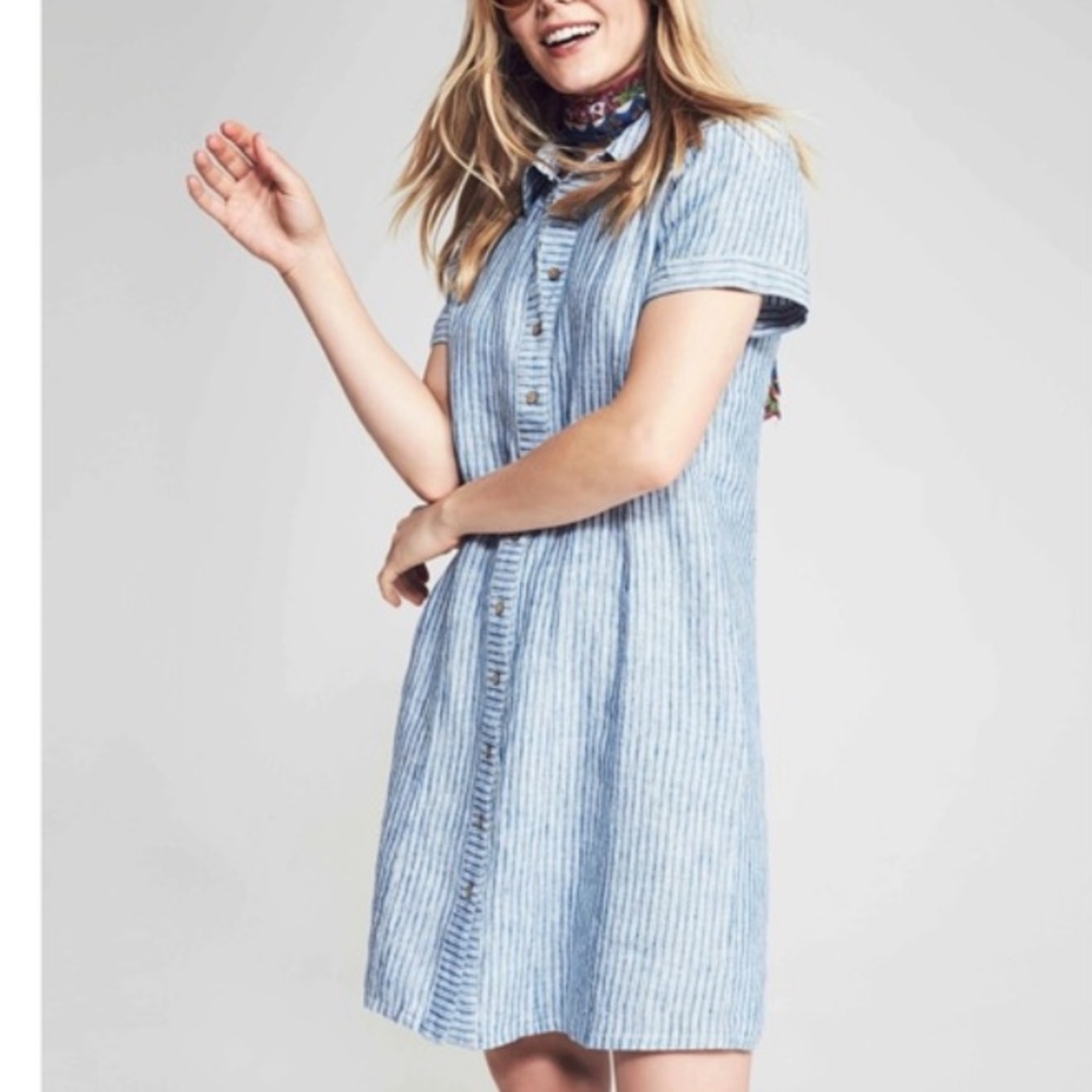 Faherty Pippa Shirt Dress